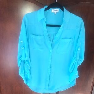 Express button down blouse